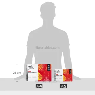 Cuaderno de Dibujo Sketchbook Mont Marte Discovery con 30 Hojas de 150 g m² Tamanos Librería IRBE Cochabamba Bolivia