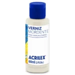 Barniz Adhesivo, Pegamento para Láminas de Imitación de Pan de Oro, Plata y Cobre Acrilex, Bote de 60 ml