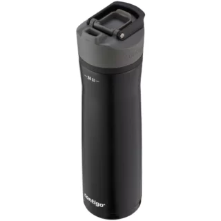 Tomatodo Contigo Cortland Chill 2.0, de Acero Inoxidable, con Tapa Autoseal, 710 ml, Negro Licorice