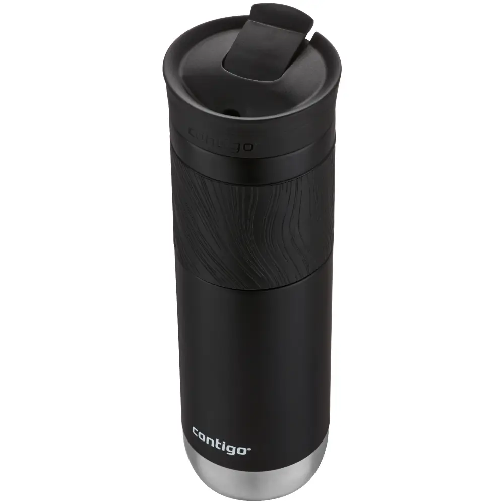 Vaso Térmico de Viaje de Acero Inoxidable, Contigo Byron 2.0, con Tapa Snapseal, 710 ml, Licorice