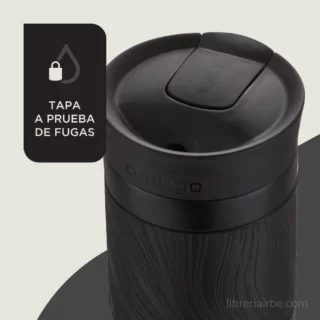 Vaso Termico de Viaje de Acero Inoxidable Contigo Byron 2.0 con Tapa Snapseal 710 ml Licorice 1 Librería IRBE Cochabamba Bolivia
