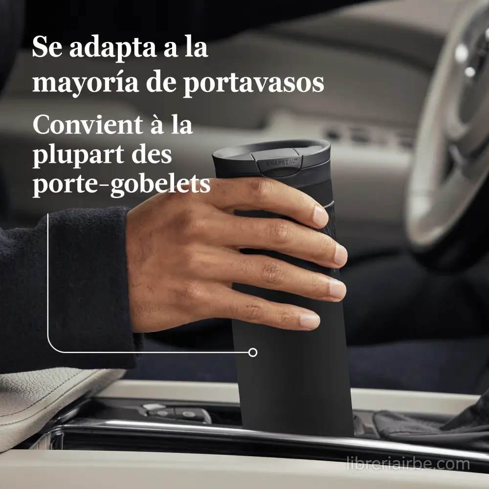 Vaso Térmico de Viaje, de Acero Inoxidable, Contigo Byron 2.0, con Tapa Snapseal, 710 ml, Negro Licorice - Imagen 4