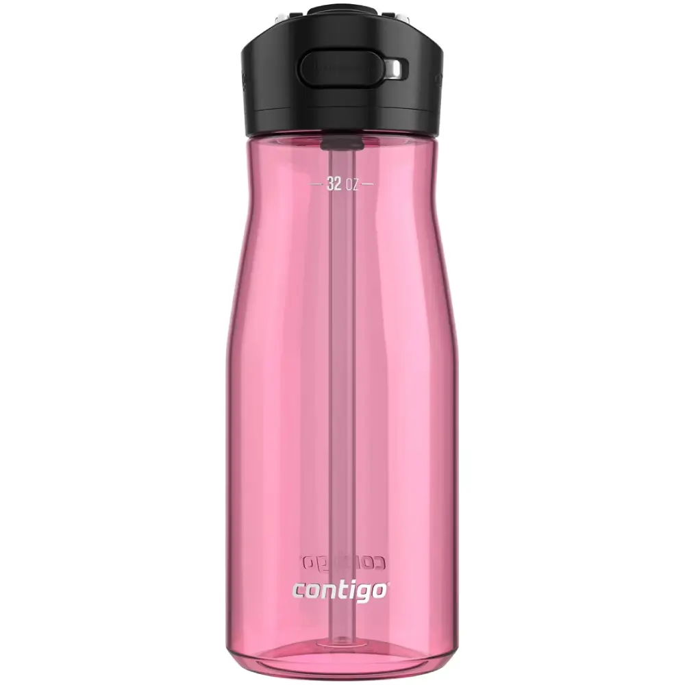 Tomatodo, Botella de Agua, Contigo Ashland 2.0, de Plástico, con Tapa Autospout, 946 ml, Rosa Azalea - Imagen 2