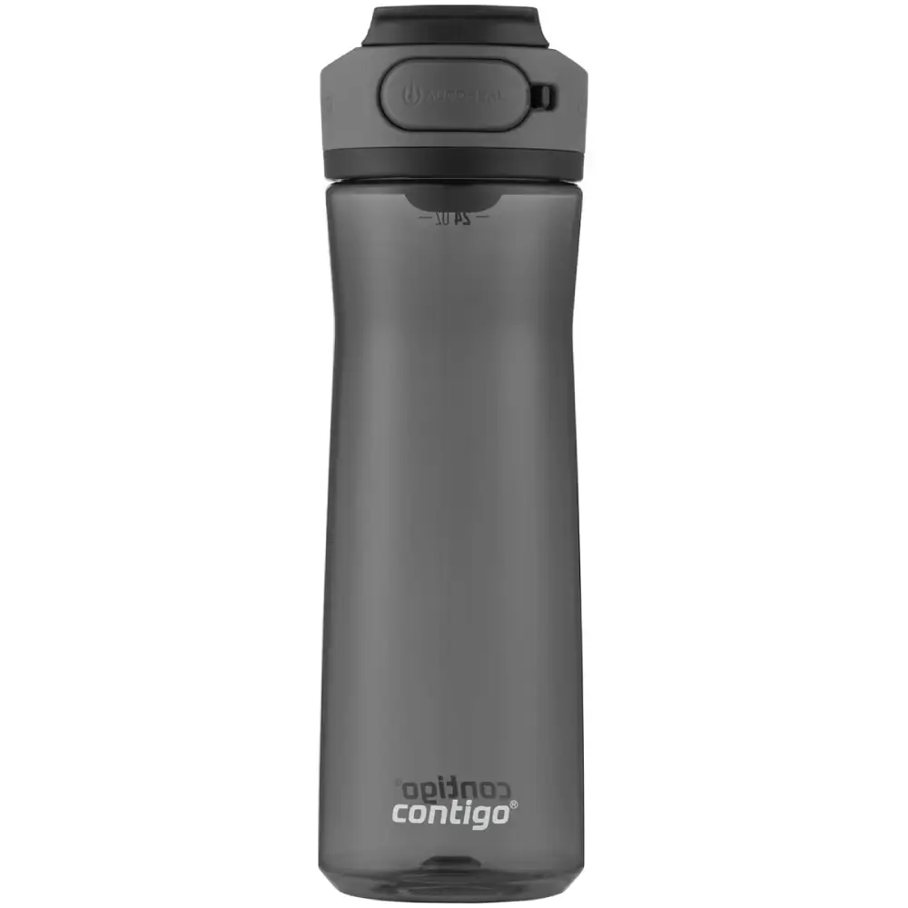 Tomatodo, Botella de Agua, Contigo Cortland 2.0, de Plástico, con Tapa Autoseal, 710 ml, a Prueba de Derrames, 710 ml, Negro Regaliz - Imagen 2
