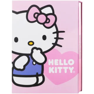 Block de Notas con 120 Hojas de 12.5 x 17.5 cm, Hello Kitty, Mooving at Work
