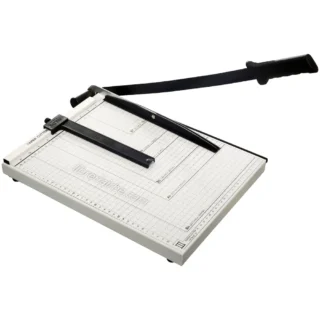 Guillotina, Cortadora de Papel, Alta Resistencia, Base Metálica, Longitud de Corte 38 cm, Tamaño B4
