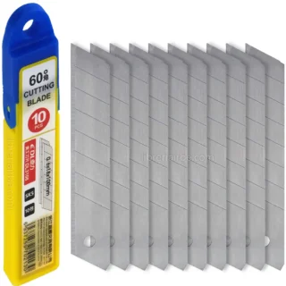 Cuchillas de Repuesto para Cortadores de 18 mm, DL3108, Set de 10 Piezas